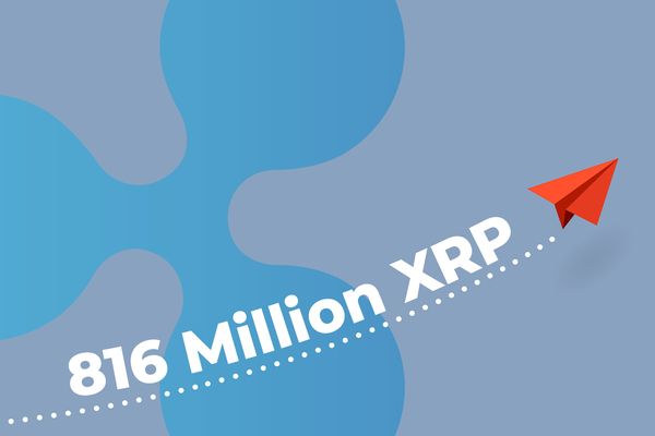 انتقال ۸۱۶ میلیون XRP توسط شرکت ریپل و صرافیهای بزرگ