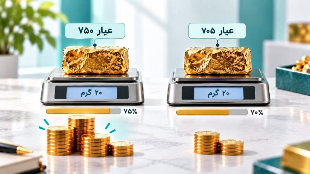 مظنه طلا چیست؟ روش محاسبه، تبدیل به گرم و کاربرد آن در بازار ایران