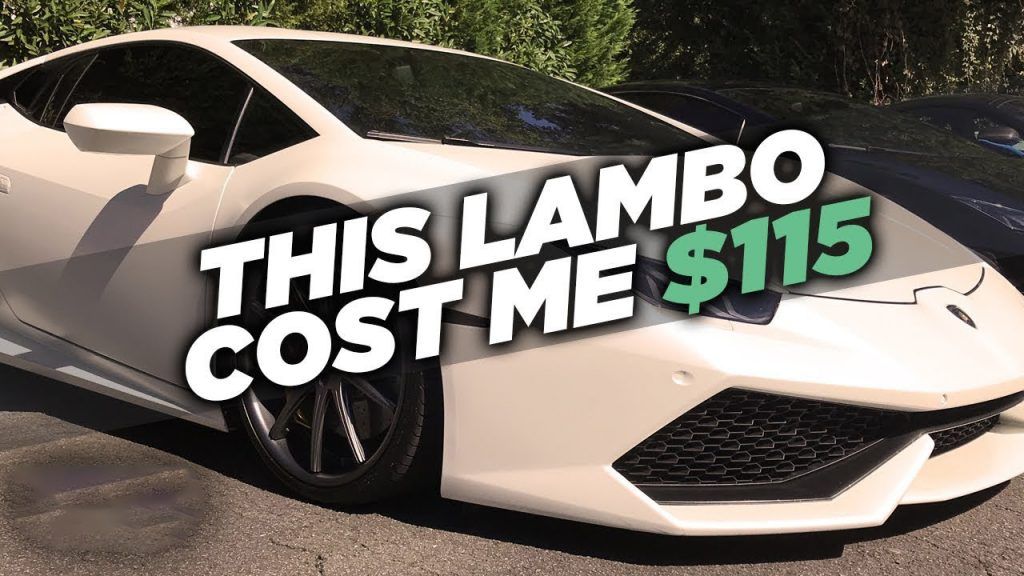 این پسر با تنها 115 دلار، یک لامبورگینی خرید !