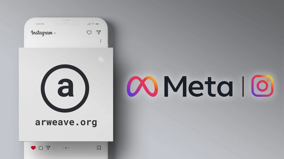 متا برای ذخیره‌سازی NFTهای اینستاگرام از پروتکل ذخیره‌سازی غیرمتمرکز آرویو استفاده می‌کند