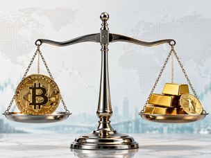 پیش‌بینی قیمت بیت کوین مقابل طلا؛ کدام‌یک زودتر صعودی می‌شود؟