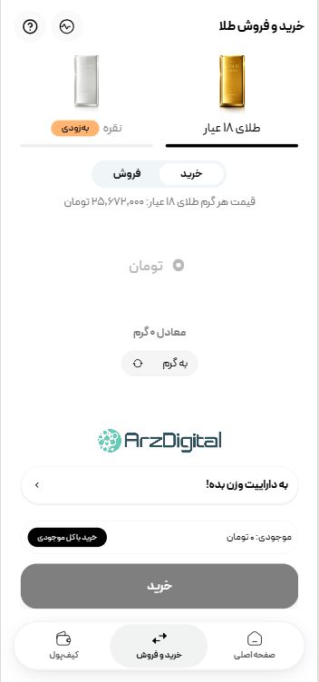 بررسی زرپین | اعتبار، امکانات، کارمزد و آموزش خرید و فروش طلا
