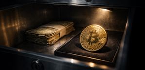 کاهش ارزش خرید دلار در برابر رشد بلندمدت بیت کوین؛ نوسان مرئی در برابر تورم نامرئی