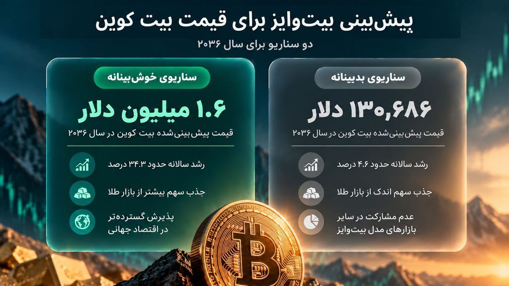 بیت کوین تا ۱۰ سال آینده ۲۰ برابر می‌شود، اما به یک شرط مهم!