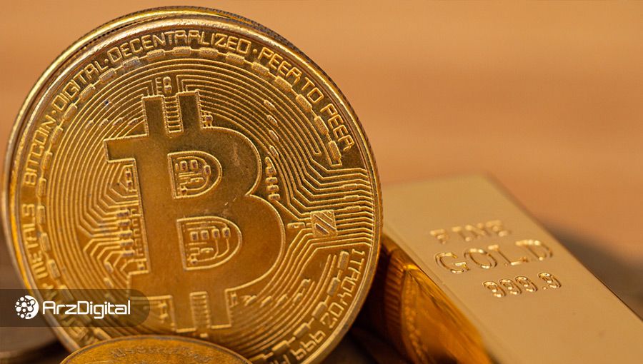 طلا و بیت کوین