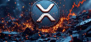 افت شدید قیمت XRP همراه با عقب‌نشینی بیت کوین