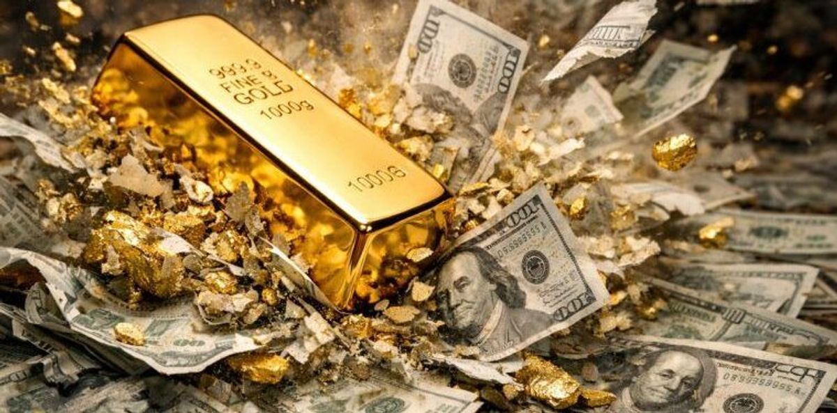 ریزش ۶۰ دلاری در قیمت اونس طلا؛ فروشندگان به حمایت کلیدی نزدیک شدند