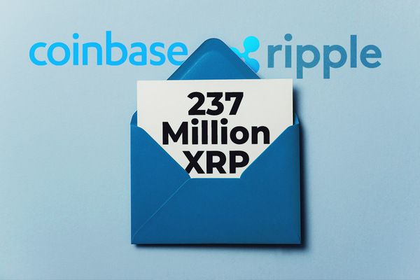 انتقال ۲۳۷ میلیون XRP در کیف پولهای شرکت ریپل و صرافی کوین بیس