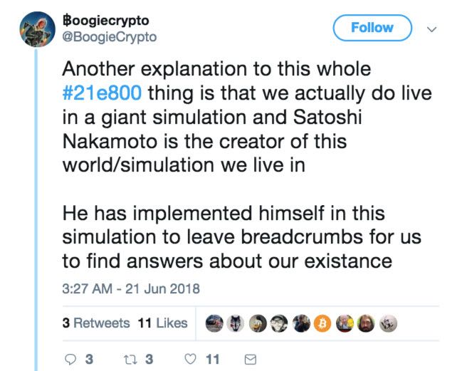 ساتوشی و راز هش 21e800 در بیت کوین