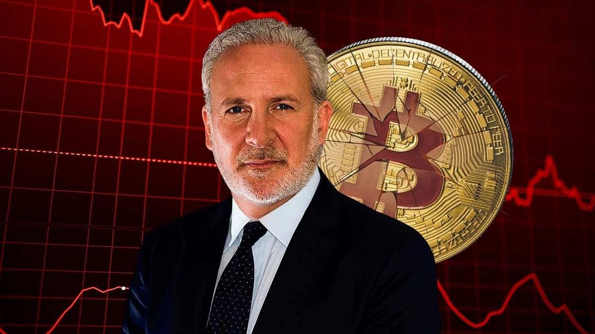 هشدار جدید پیتر شیف: بیت ‌کوین تا ۷۵ هزار دلار و اتریوم تا ۱,۵۰۰ دلار سقوط می‌کند!