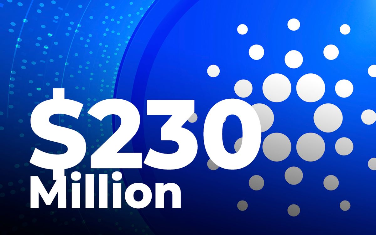 از آغاز ماه مارس بیش از ۲۳۰ میلیون دلار در شبکه کاردانو سهام گذاری شده است