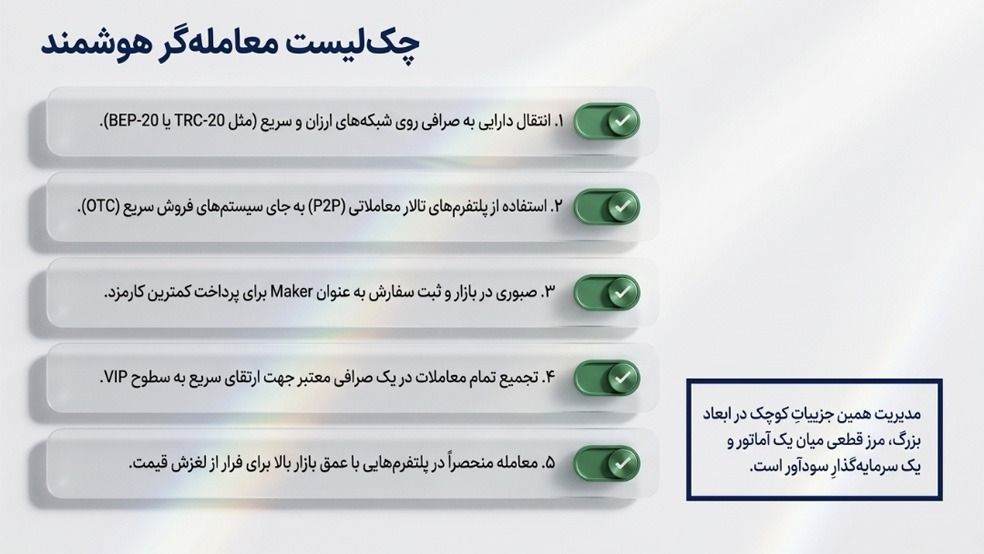 فروش ارز دیجیتال با کارمزد کمتر | روش کاهش کارمزد معامله در صرافیهای ایرانی فروش ارز دیجیتال با کارمزد کمتر | روش کاهش کارمزد معامله در صرافیهای ایرانی