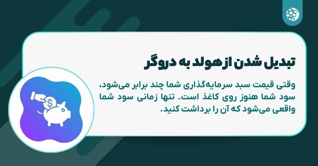 برداشت سود و تبدیل سود کاغذی به سود واقعی
