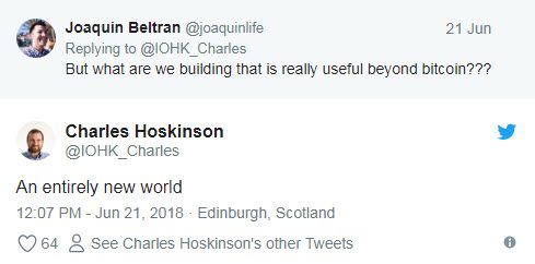 بنیانگذار کاردانو: والاستریت میلیونها دلار سرمایه به بازار ارزهای دیجیتال تزریق خواهد کرد بنیانگذار کاردانو: والاستریت میلیونها دلار سرمایه به بازار ارزهای دیجیتال تزریق خواهد کرد