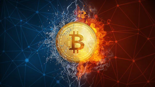 بیت کوین نتوانست مجددا سطح قیمتی ۶۲ هزار دلار را تصرف کند