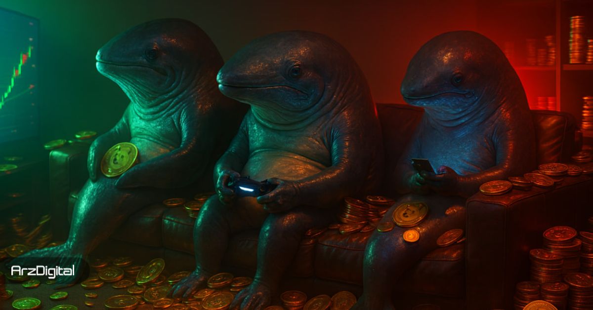 بیش از نیمی از عرضه دوج کوین در دست نهنگ‌ها است! هشدار یا سیگنال؟