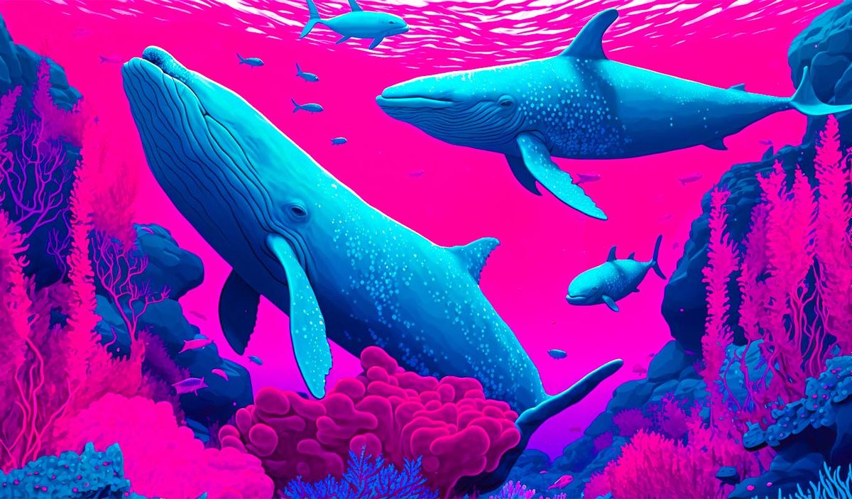 طبق گزارش اخیر نهنگ‌ها درحال خرید اتریوم، چین‌لینک و بیت‌کوین هستند