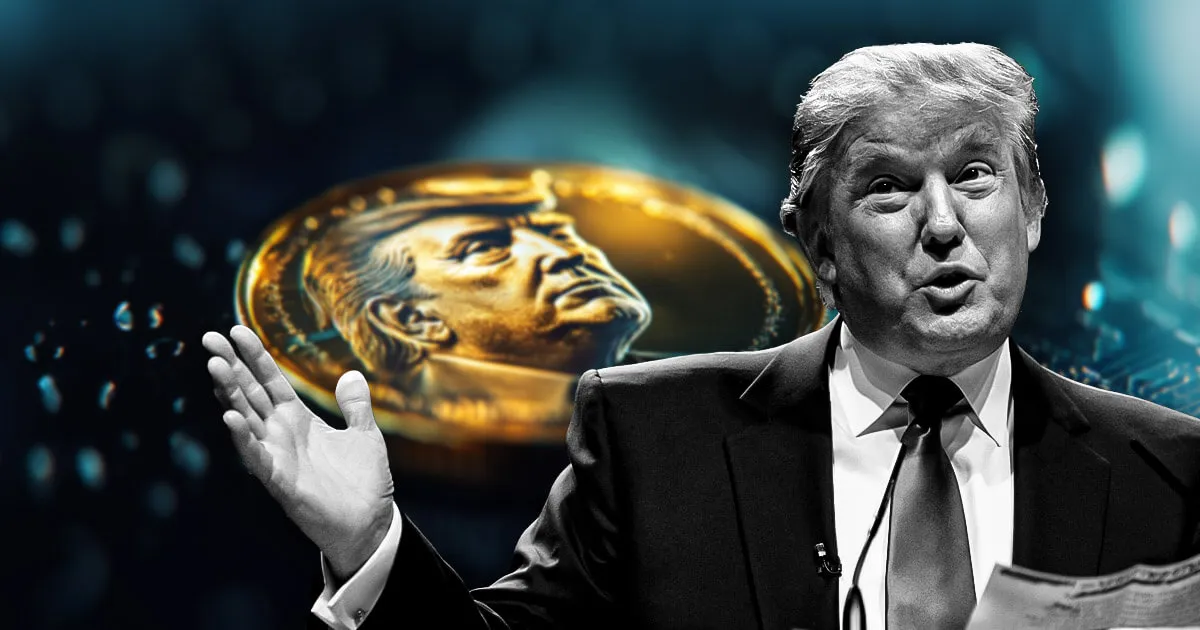 تیم سازنده میم کوین ترامپ به دنبال جذب سرمایه برای نجات پروژه پس از سقوط ۹۰ درصدی