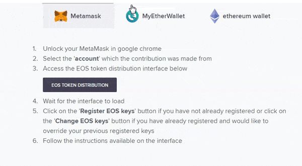 دستورالعمل ثبت توکن های EOS برای انتقال به شبکه اصلی دستورالعمل ثبت توکن های EOS برای انتقال به شبکه اصلی