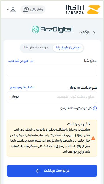 بررسی پلتفرم طلای آنلاین زرافزا