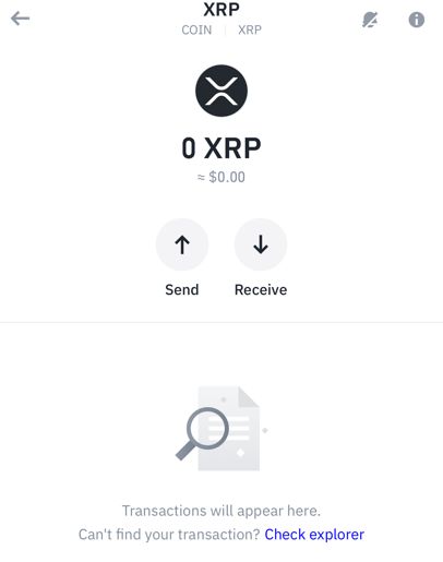 نحوه ارسال و دریافت ریپل در تراست ولت