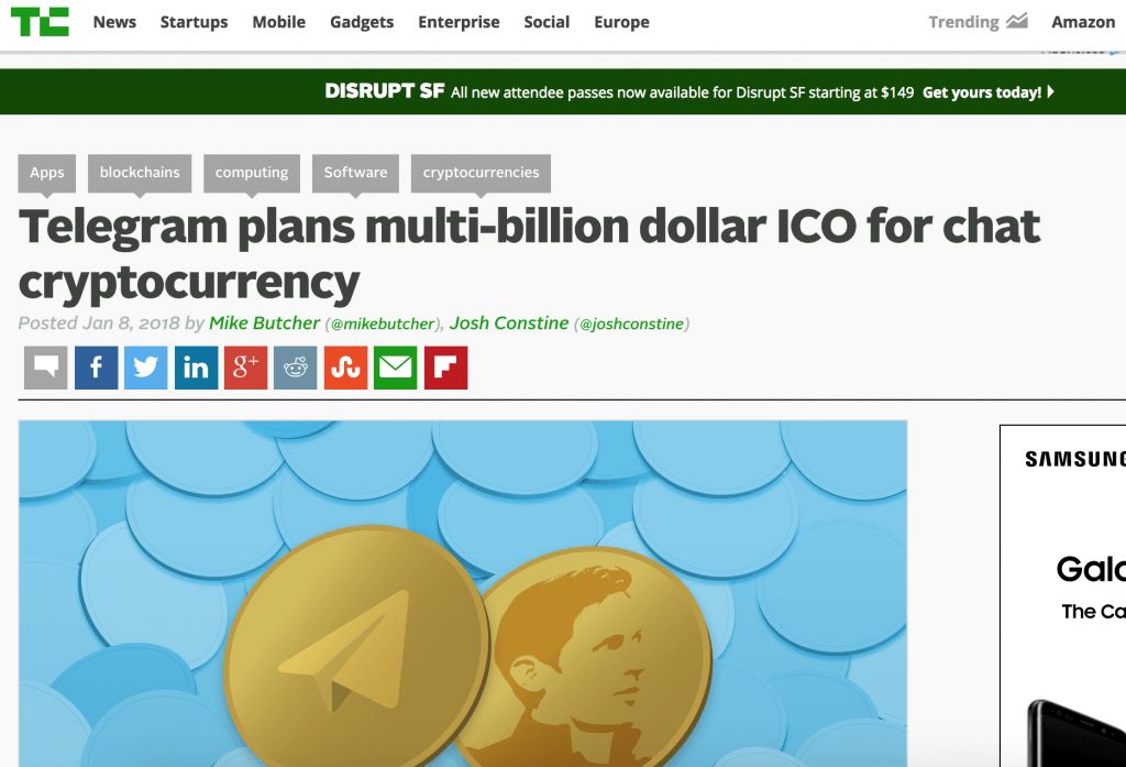 چیزهایی که تا به اینجا در مورد ارز دیجیتال و ICO تلگرام می‌دانیم