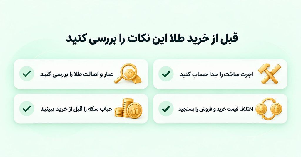 بهترین روش سرمایه‌گذاری در طلا در سال ۱۴۰۵