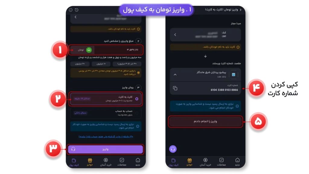 خرید ارز دیجیتال با کارت بانکی + 5 نکته مهم برای خرید مطمئن
