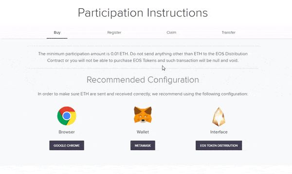 دستورالعمل ثبت توکن های EOS برای انتقال به شبکه اصلی دستورالعمل ثبت توکن های EOS برای انتقال به شبکه اصلی