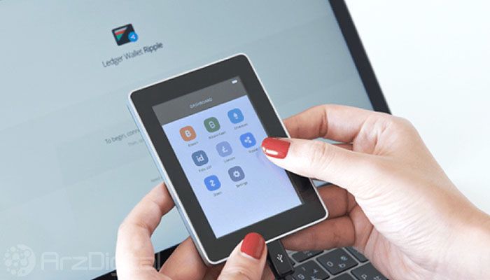 کیف پول Ledger Blue