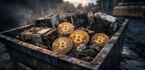 سقوط سنگین سهام شرکت‌های استخراج بیت کوین در پی انتشار گزارش‌های مالی ضعیف