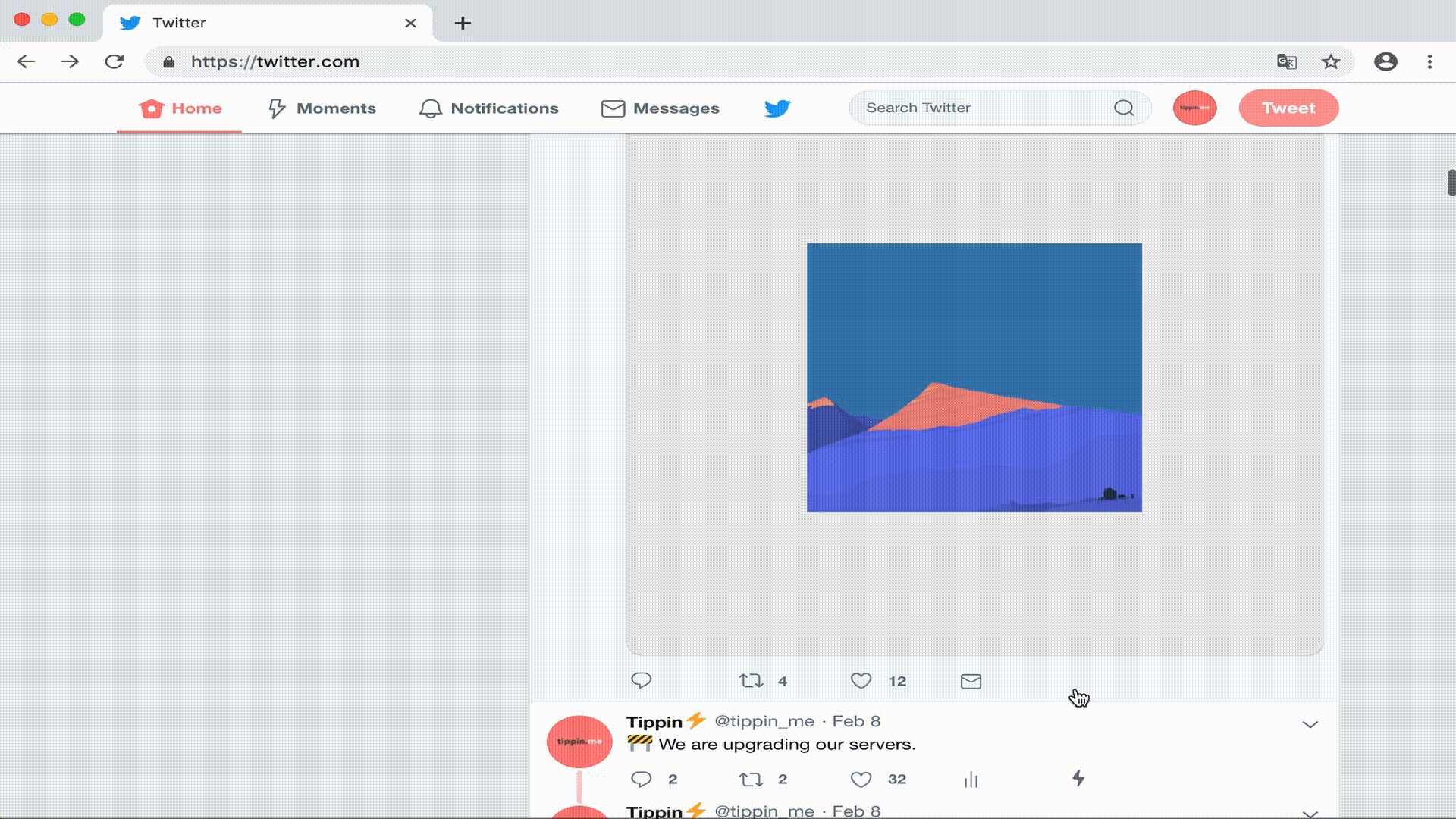 امکان ارسال بیت کوین بر بستر توییتر فراهم شد !