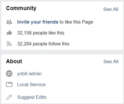 پامپ رسمی صرافی یوبیت و رسانه های اجتماعی جعلی !
