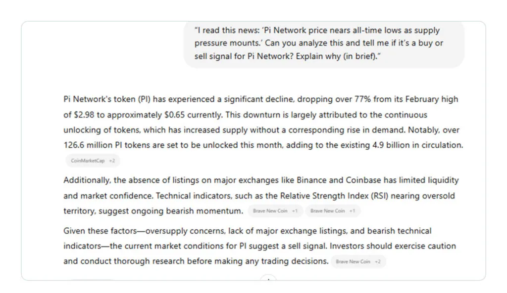 چگونه اخبار ارز دیجیتال را با ChatGPT به سیگنال معاملاتی تبدیل کنیم؟