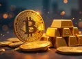بهترین عملکرد طلا در برابر بیت کوین در سال ۲۰۲۵ رقم خورد